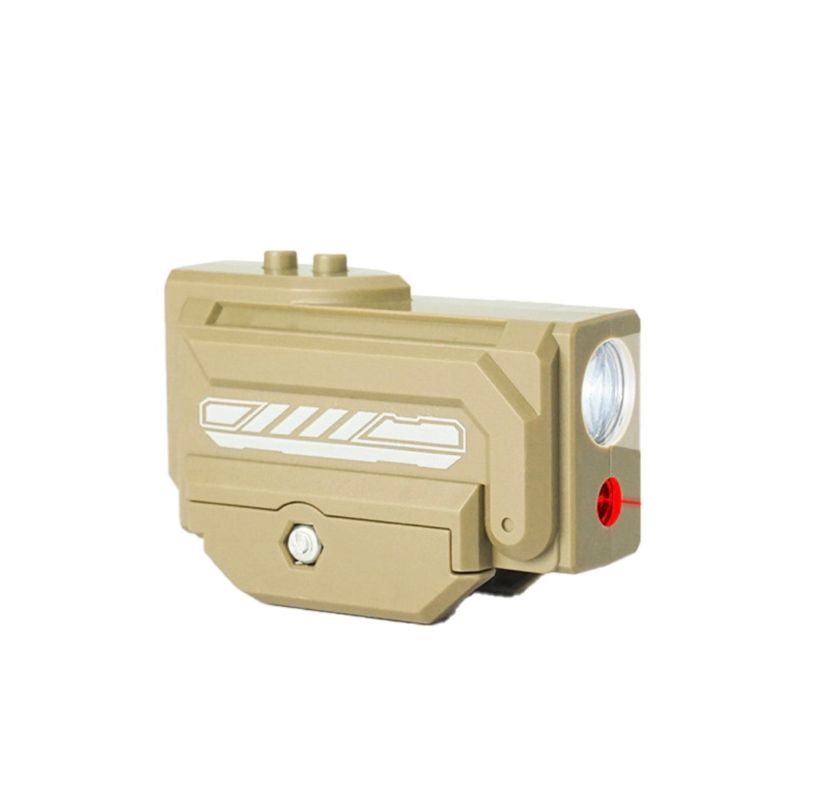 Lâmpada Laser Tática - 2 em 1