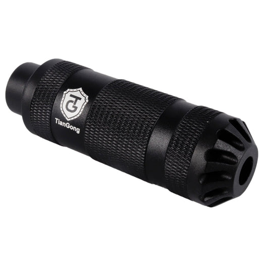 Silenciador Metálico 14MM – Supressor Tático